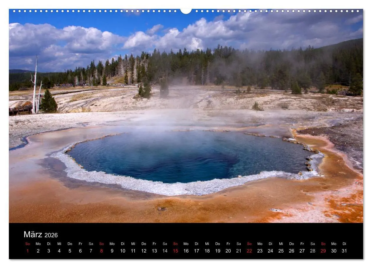 Bild: 9783457964309 | Yellowstone Impressionen (Wandkalender 2026 DIN A2 quer), CALVENDO...