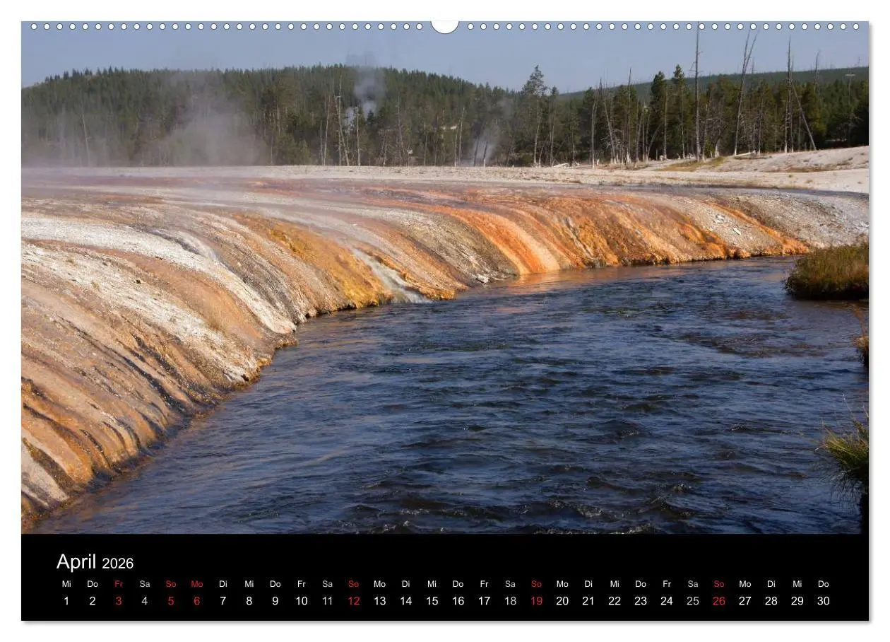 Bild: 9783457964309 | Yellowstone Impressionen (Wandkalender 2026 DIN A2 quer), CALVENDO...