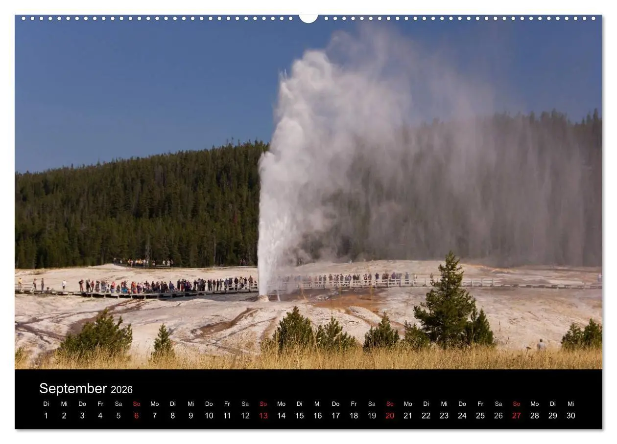 Bild: 9783457964309 | Yellowstone Impressionen (Wandkalender 2026 DIN A2 quer), CALVENDO...