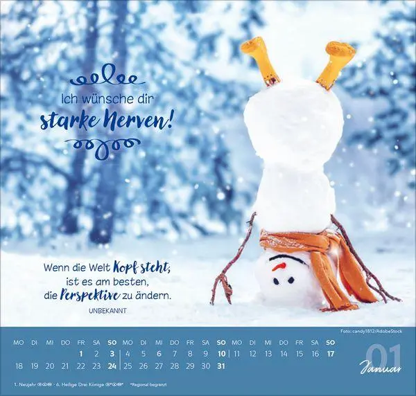 Bild: 9783819304309 | Die allerbesten Wünsche für dich 2027 | Verlag Korsch | Kalender
