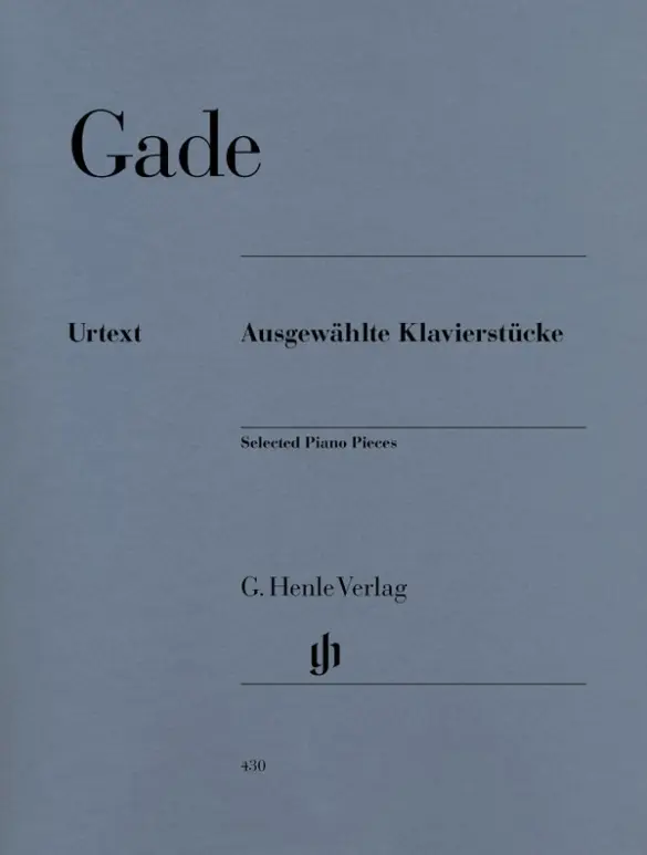 Cover: 9790201804309 | Niels Wilhelm Gade - Ausgewählte Klavierstücke | Niels W. Gade | Buch