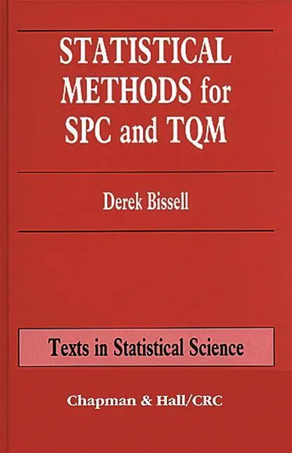 Cover: 9780412394409 | Statistical Methods for SPC and TQM | D Bissell | Buch | XII | 1994
