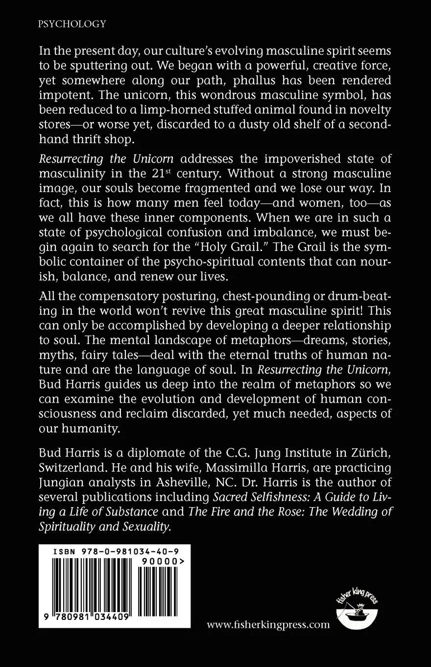 Rückseite: 9780981034409 | Resurrecting the Unicorn | Masculinity in the 21st Century | Harris