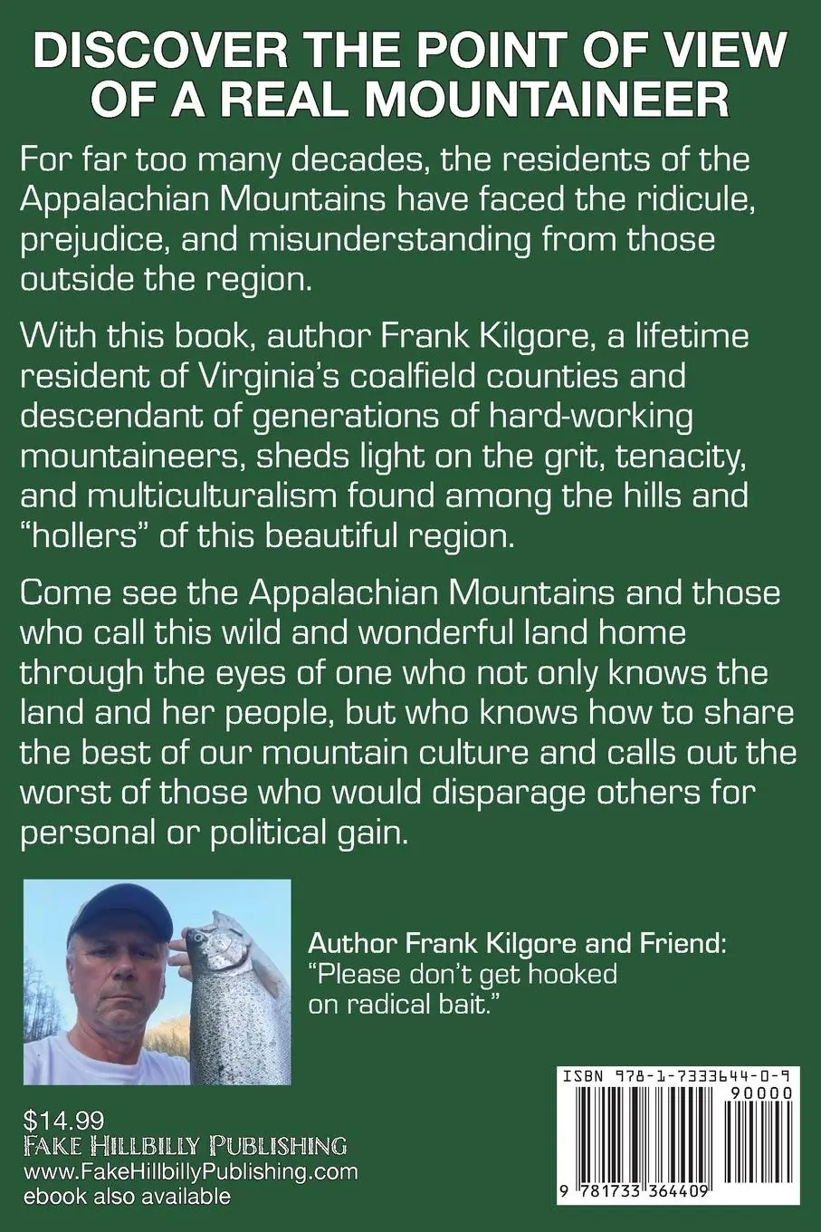 Rückseite: 9781733364409 | J. D. Vance Is a Fake Hillbilly | Frank Kilgore | Taschenbuch | 2022
