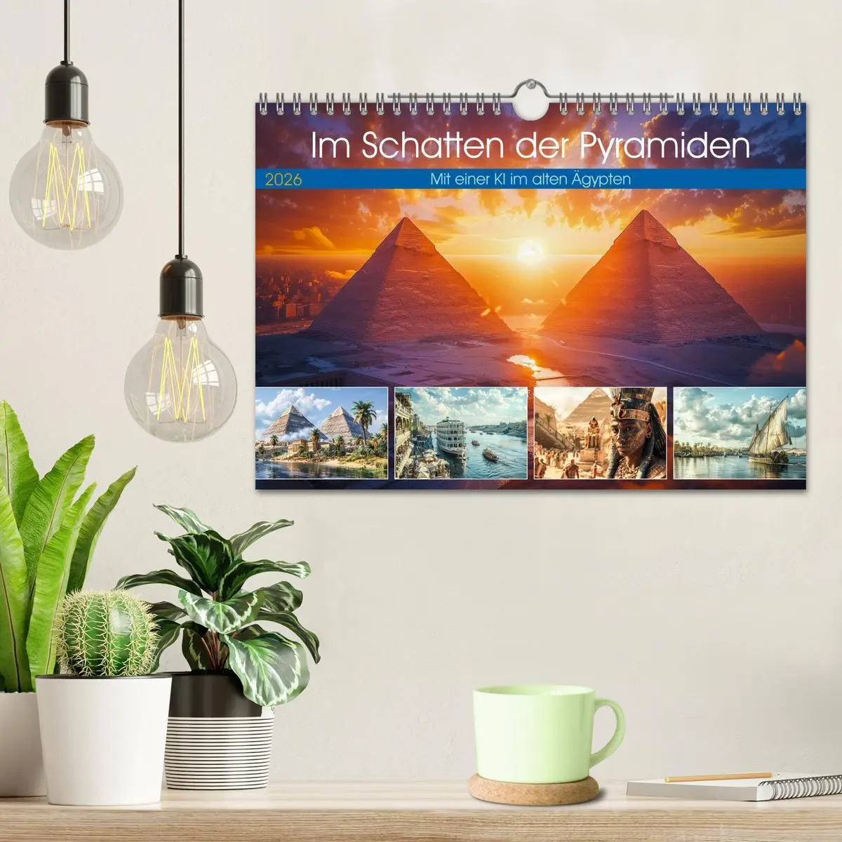 Bild: 9783457334409 | Im Schatten der Pyramiden (Wandkalender 2026 DIN A4 quer), CALVENDO...