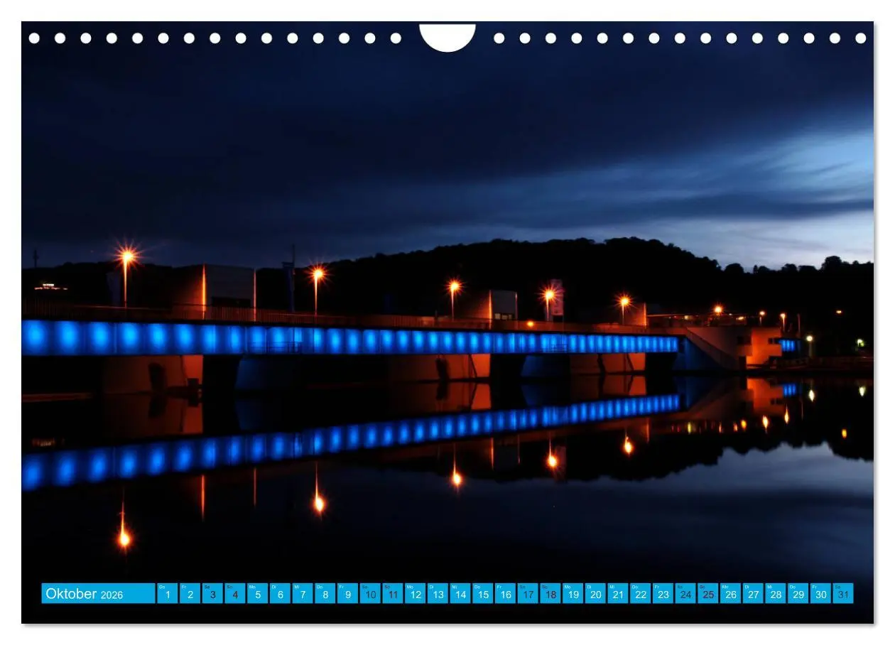 Bild: 9783457884409 | Essen Lichter der Nacht (Wandkalender 2026 DIN A4 quer), CALVENDO...
