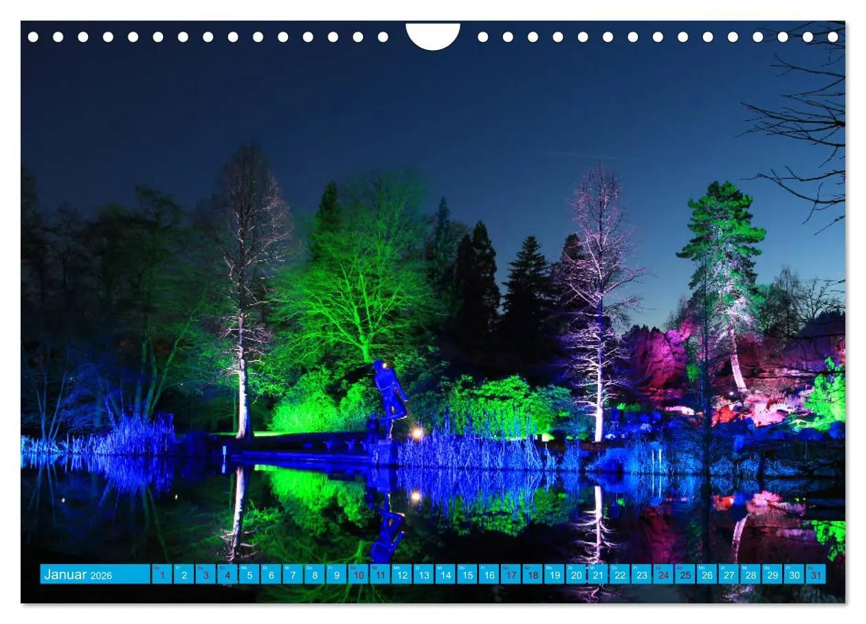 Bild: 9783457884409 | Essen Lichter der Nacht (Wandkalender 2026 DIN A4 quer), CALVENDO...