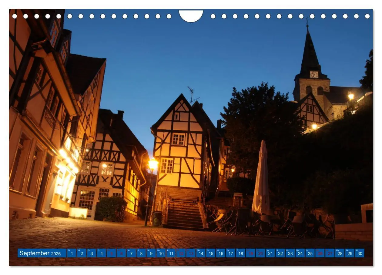 Bild: 9783457884409 | Essen Lichter der Nacht (Wandkalender 2026 DIN A4 quer), CALVENDO...
