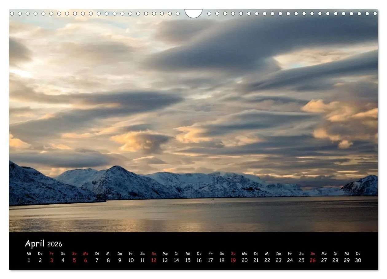Bild: 9783516114409 | Norwegen (Wandkalender 2026 DIN A3 quer), CALVENDO Monatskalender
