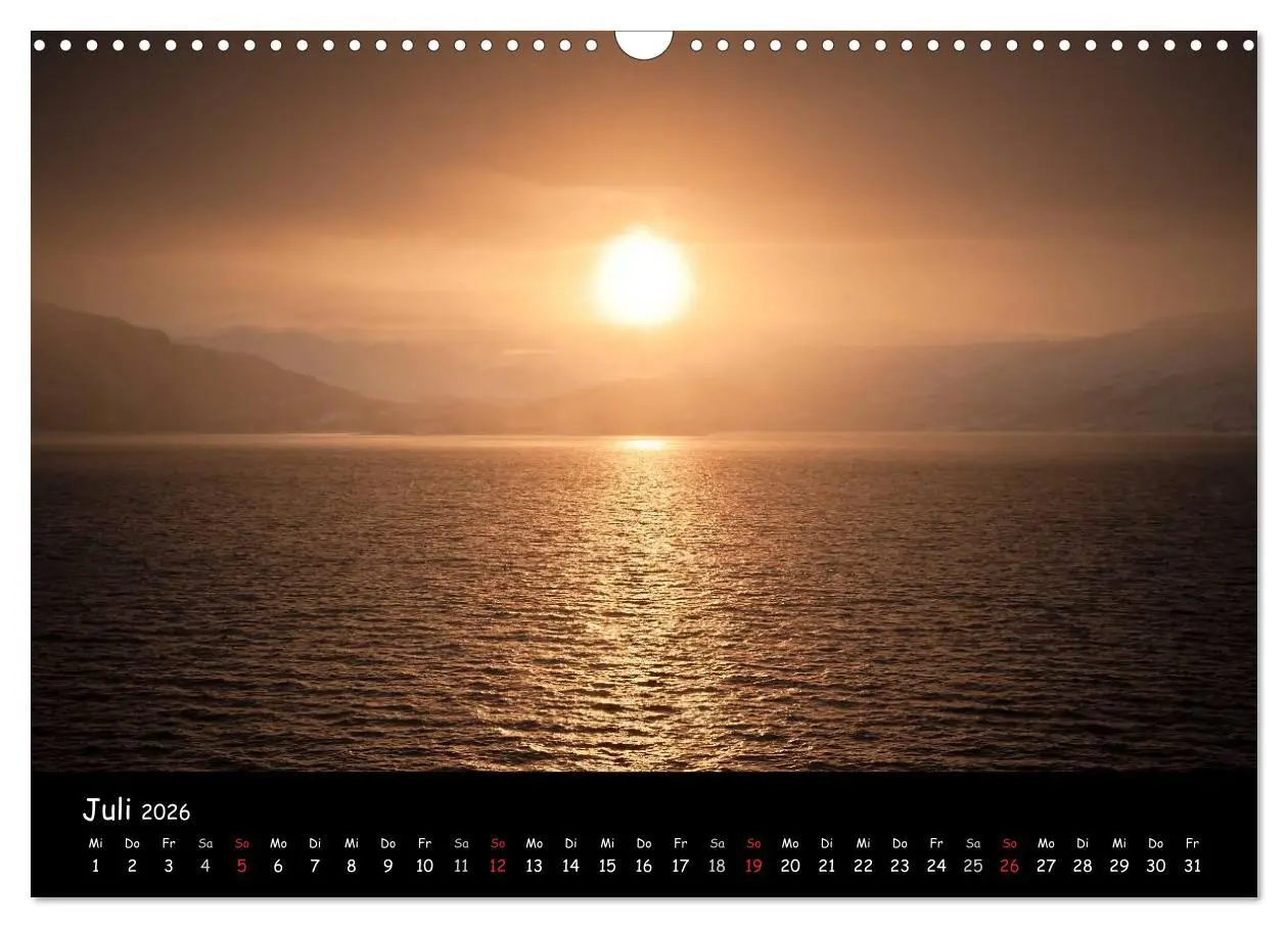 Bild: 9783516114409 | Norwegen (Wandkalender 2026 DIN A3 quer), CALVENDO Monatskalender