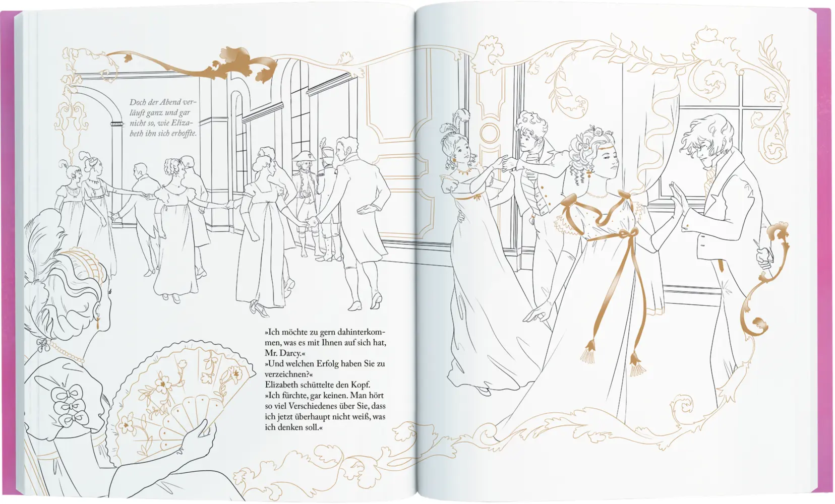 Bild: 4050003954509 | Stolz und Vorurteil - Das große Jane Austen-Malbuch | Ludovic Sallé