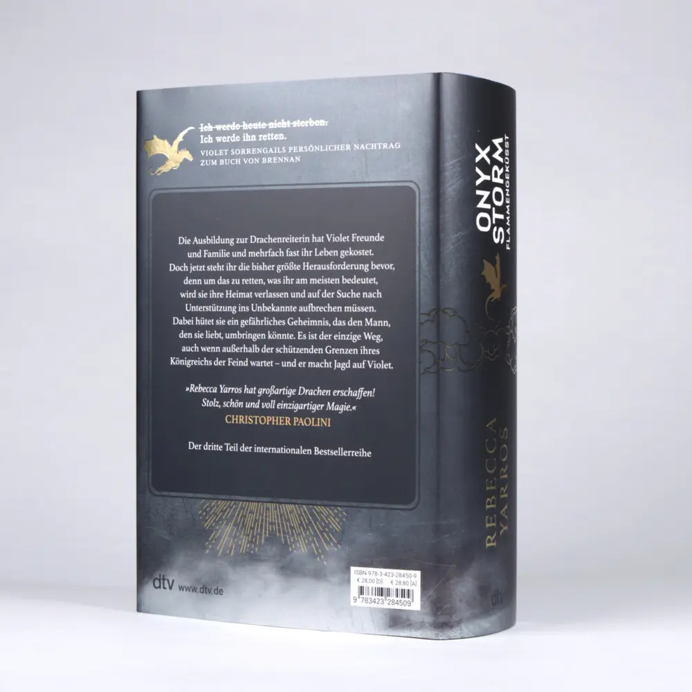 Bild: 9783423284509 | Onyx Storm - Flammengeküsst | Rebecca Yarros | Buch | Fourth Wing