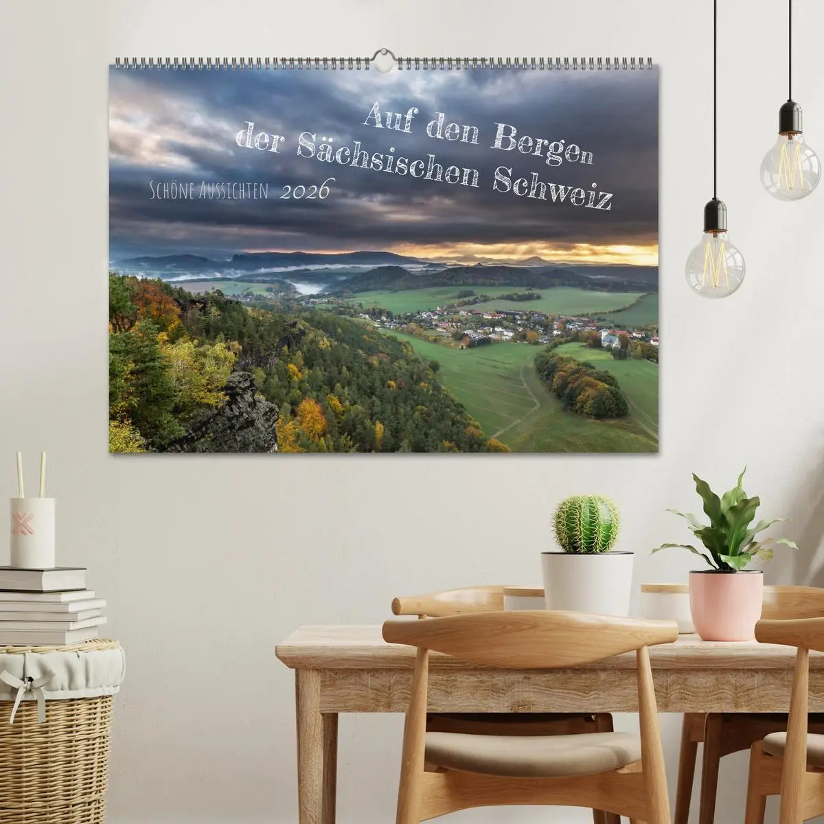 Bild: 9783457564509 | Auf den Bergen der Sächsischen Schweiz (Wandkalender 2026 DIN A2...