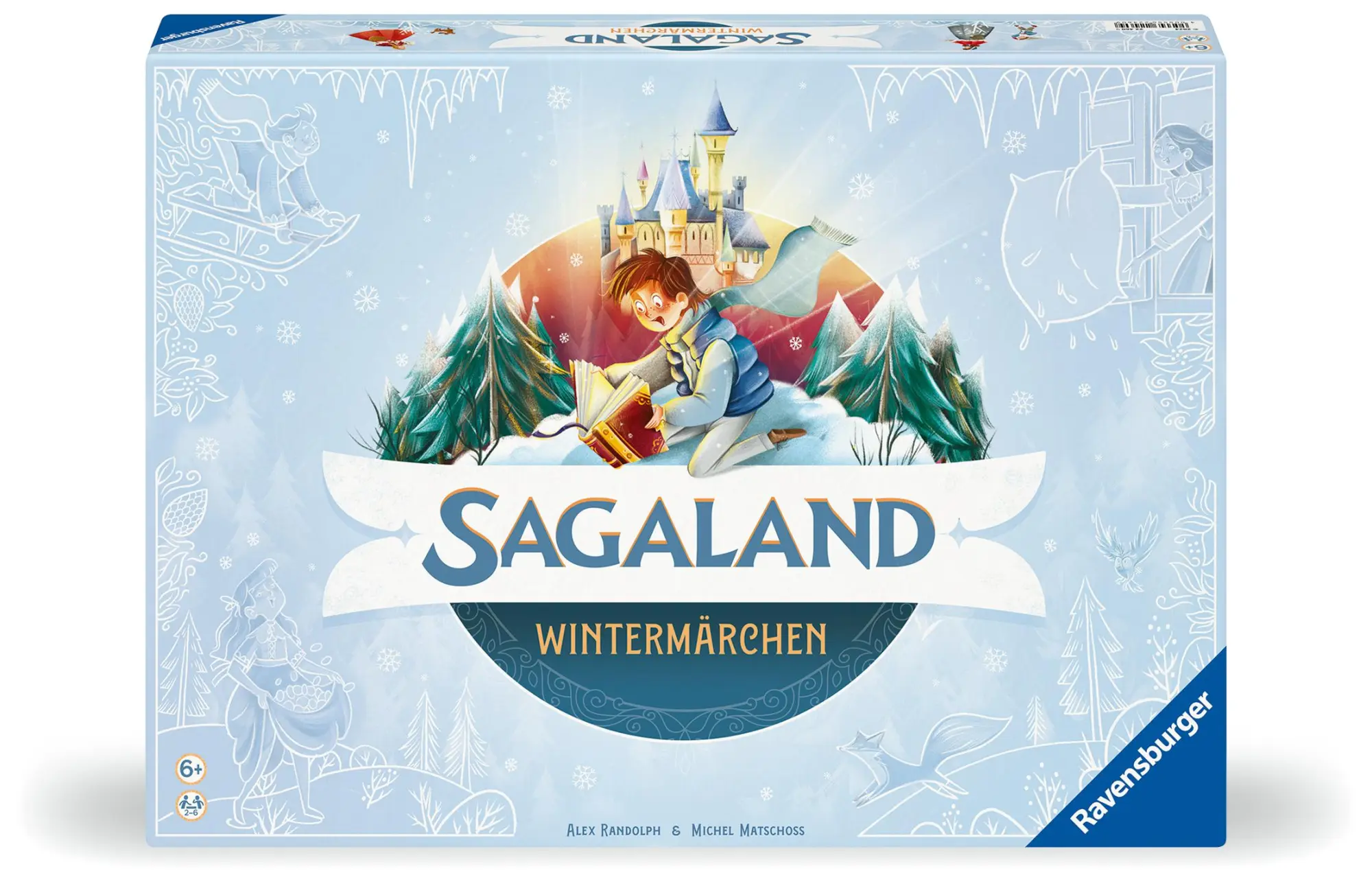 Cover: 4005556224609 | Sagaland Wintermärchen - Gesellschaftsspiel &amp; Brettspiel ab 6 Jahre