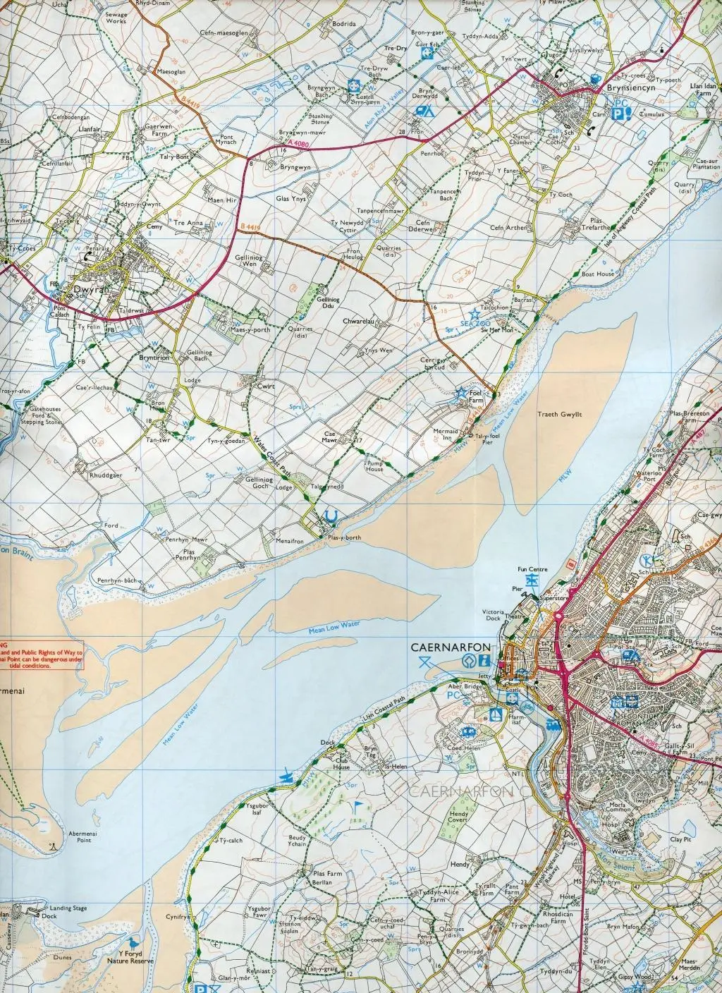Bild: 9780319244609 | Anglesey East | Ordnance Survey | (Land-)Karte | OS Explorer Map