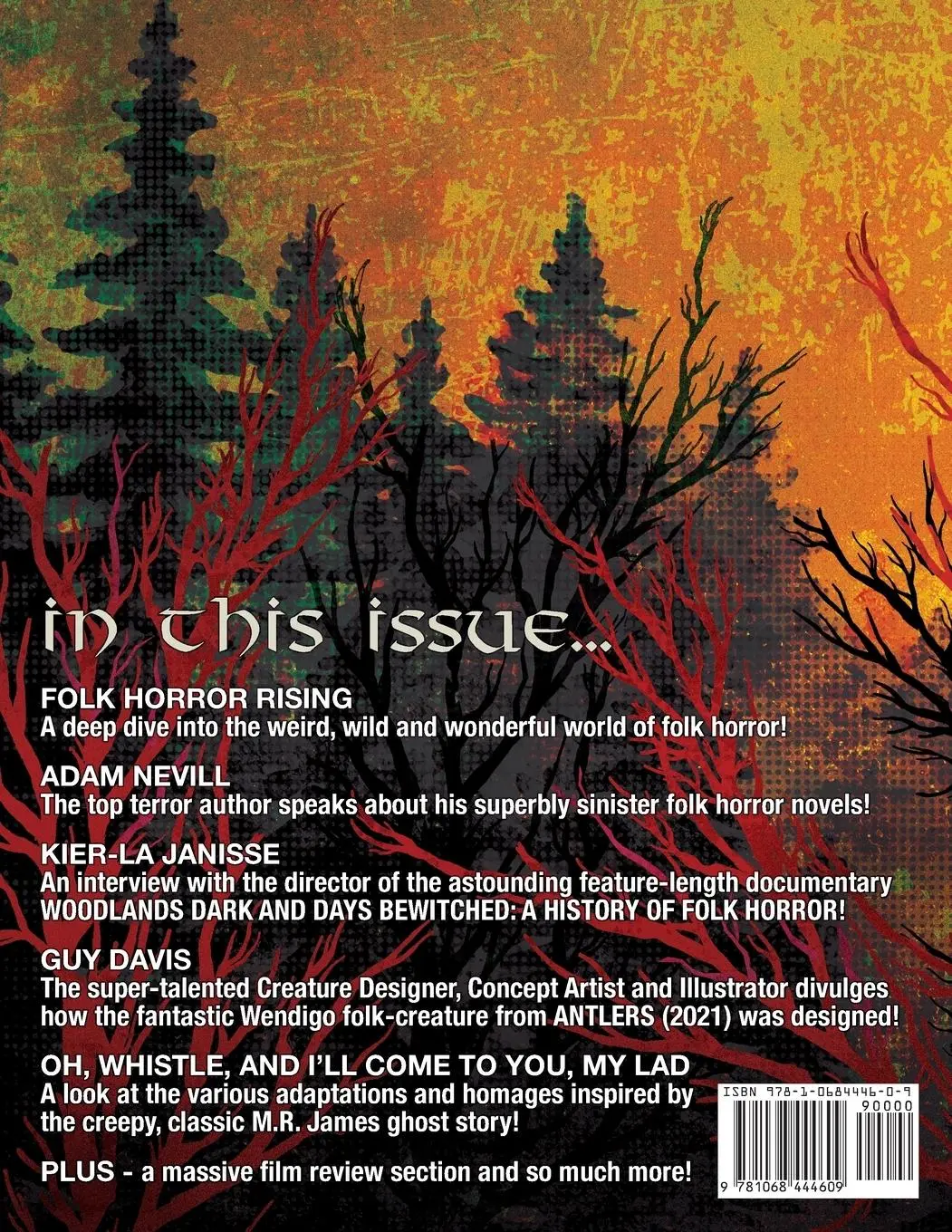 Rückseite: 9781068444609 | Imaginator Magazine | Folk Horror Special Edition | Ken Miller | Buch