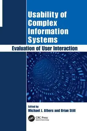 Cover: 9781138114609 | Usability of Complex Information Systems | Michael Albers (u. a.)