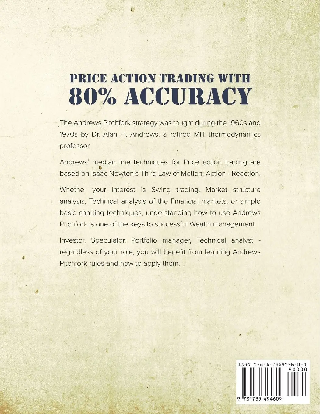Rückseite: 9781735494609 | Harvest Bountiful Trading Profits Using Andrews Pitchfork | Post
