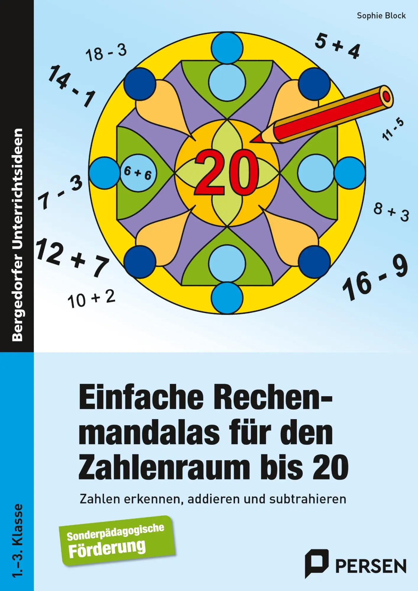 Cover: 9783403234609 | Einfache Rechenmandalas für den Zahlenraum bis 20 | Sophie Block