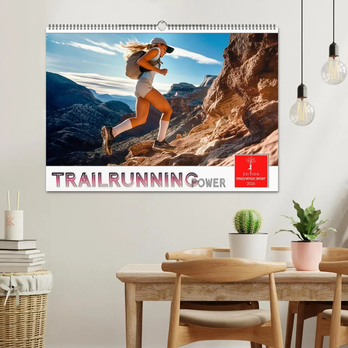 Bild: 9783457314609 | Trailrunning Power (Wandkalender 2026 DIN A2 quer), CALVENDO...