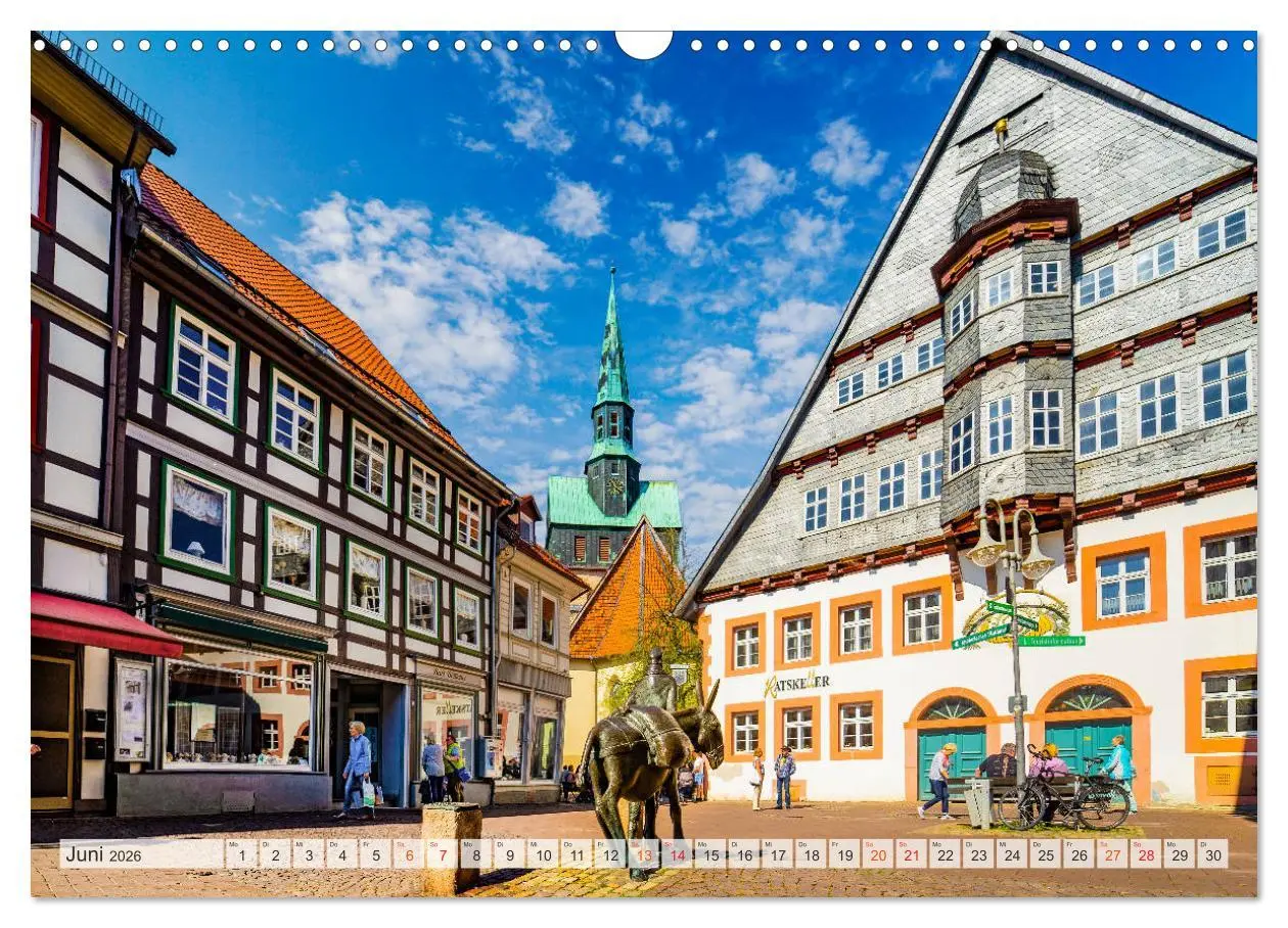 Bild: 9783457794609 | Osterode Impressionen (Wandkalender 2026 DIN A3 quer), CALVENDO...