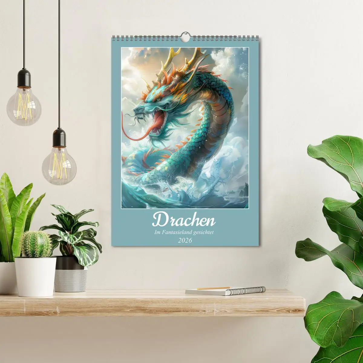 Bild: 9783516264609 | Drachen - Im Fantasieland gesichtet (Wandkalender 2026 DIN A3...