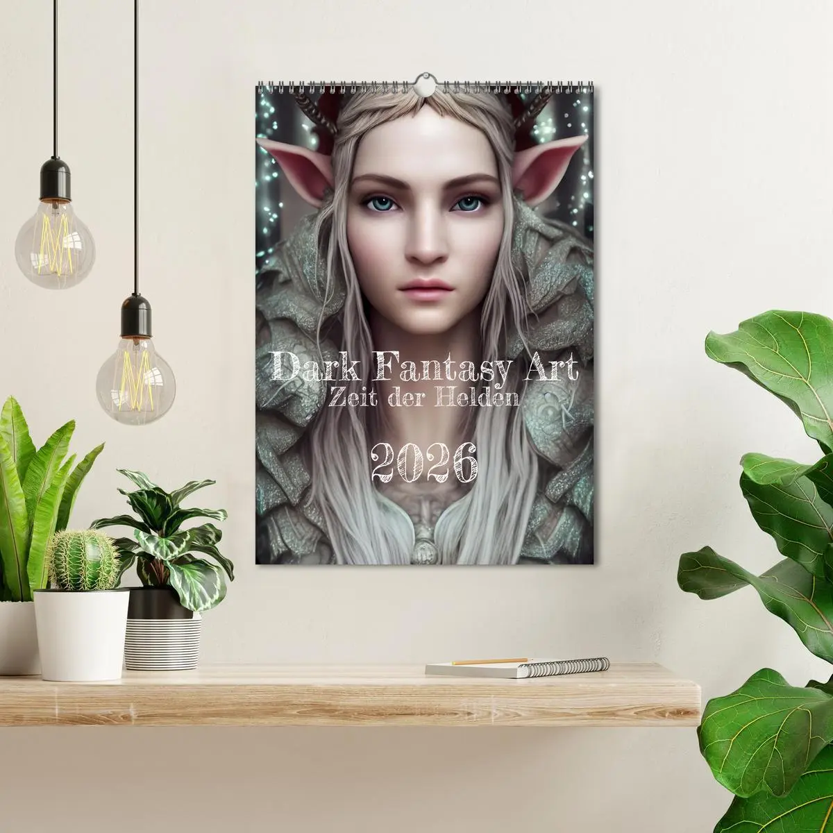 Bild: 9783516334609 | Dark Fantasy Art - Zeit der Helden (Wandkalender 2026 DIN A3 hoch),...