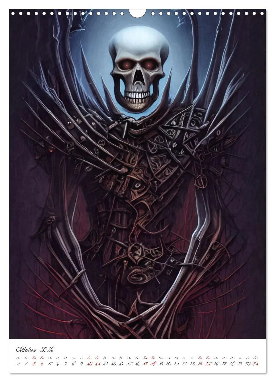 Bild: 9783516334609 | Dark Fantasy Art - Zeit der Helden (Wandkalender 2026 DIN A3 hoch),...