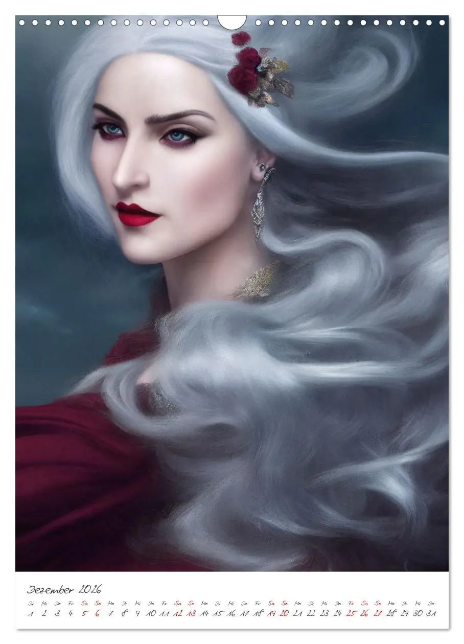 Bild: 9783516334609 | Dark Fantasy Art - Zeit der Helden (Wandkalender 2026 DIN A3 hoch),...