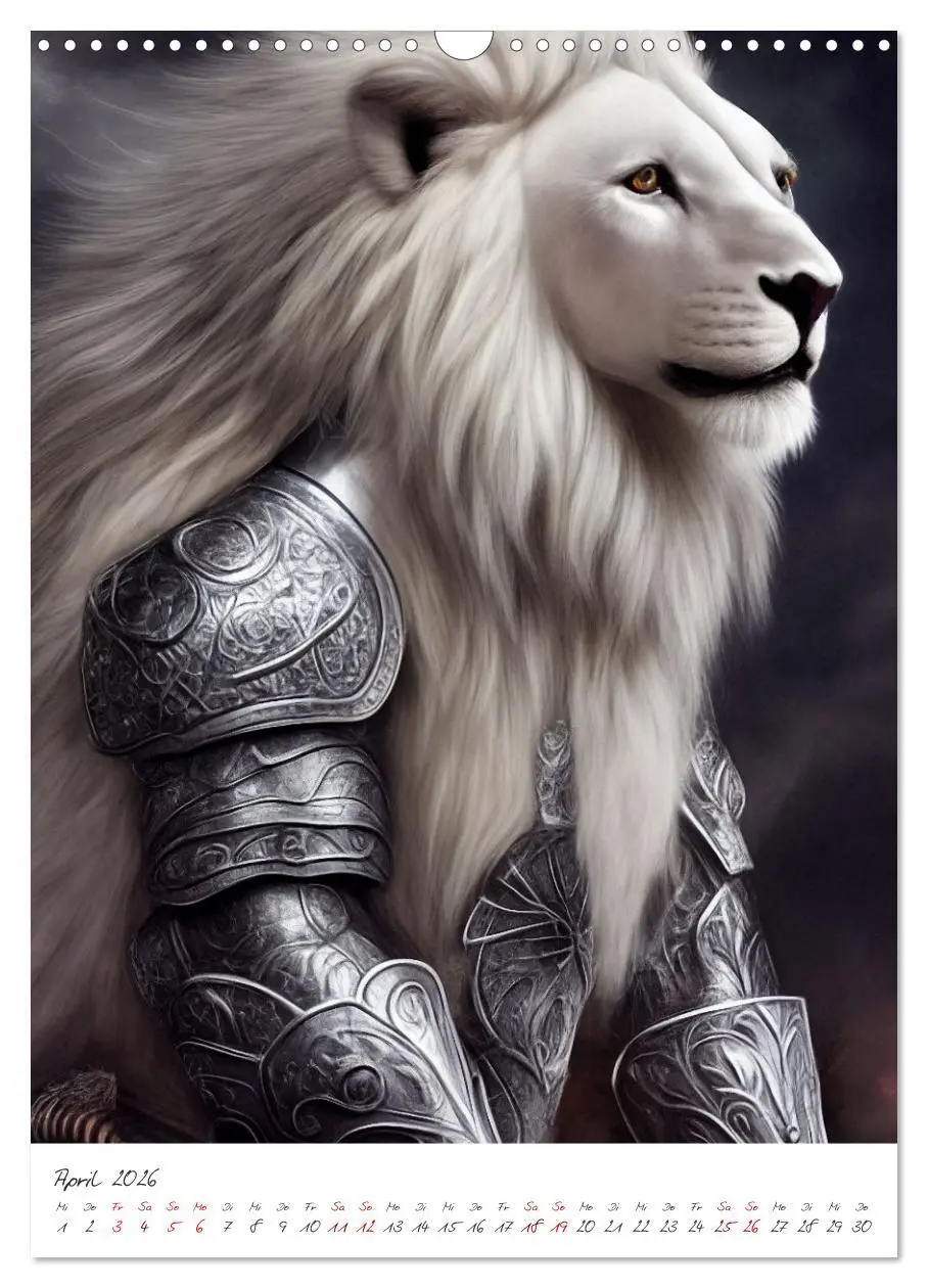 Bild: 9783516334609 | Dark Fantasy Art - Zeit der Helden (Wandkalender 2026 DIN A3 hoch),...