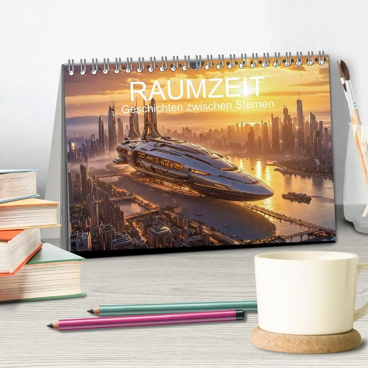 Bild: 9783516714609 | Raumzeit. Geschichten zwischen Sternen (Tischkalender 2026 DIN A5...