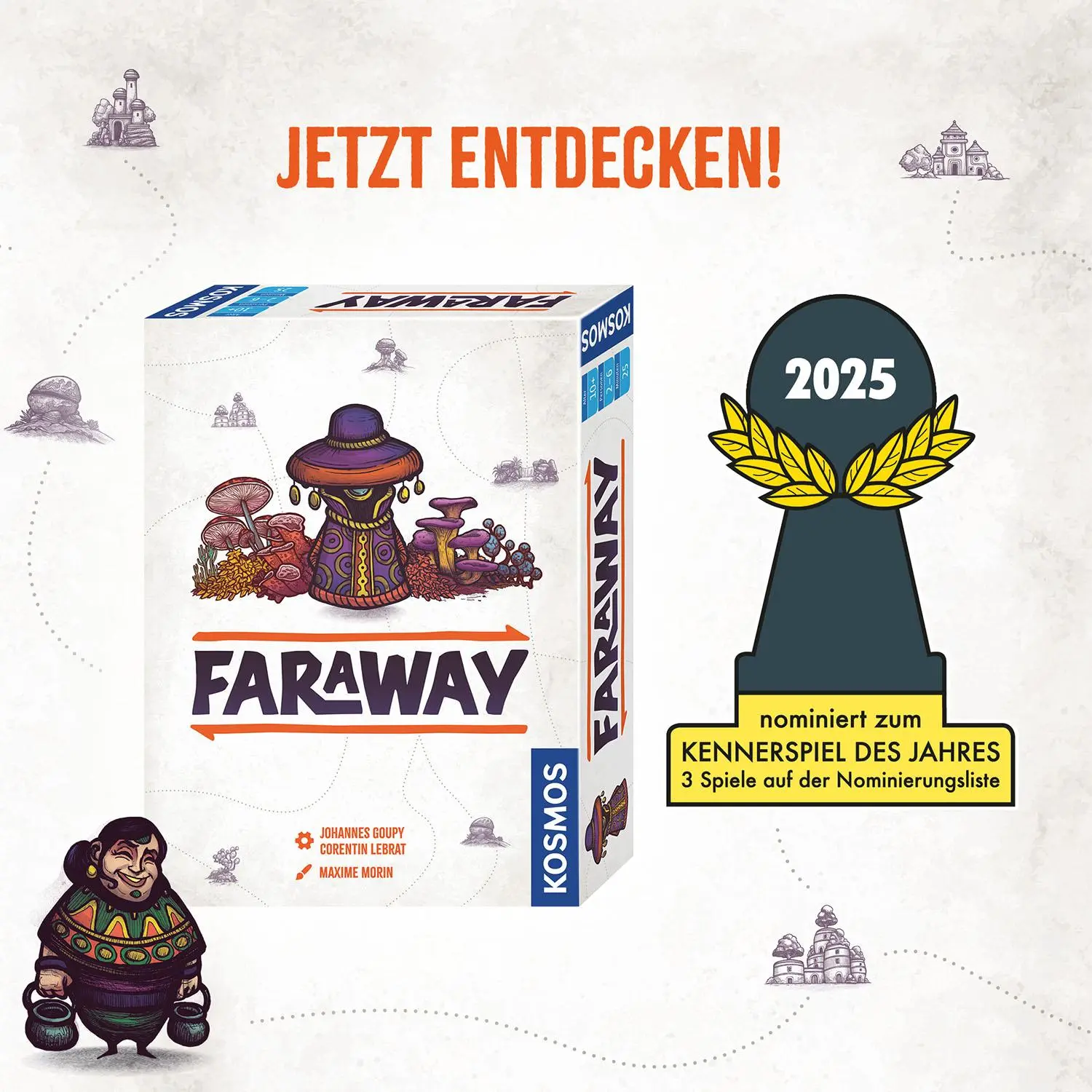 Bild: 4002051684709 | Faraway | Spiel | Johannes Goupy (u. a.) | Spiel | 684709 | Deutsch