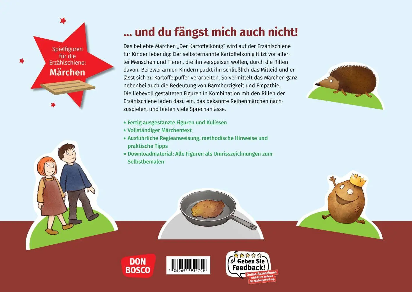 Bild: 4260694924709 | Der Kartoffelkönig. Erzählschienen-Figurenset | Antje Bohnstedt | 2026