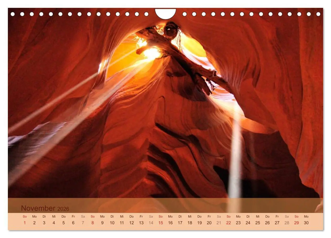 Bild: 9783516184709 | Der Antelope Canyon (Wandkalender 2026 DIN A4 quer), CALVENDO...