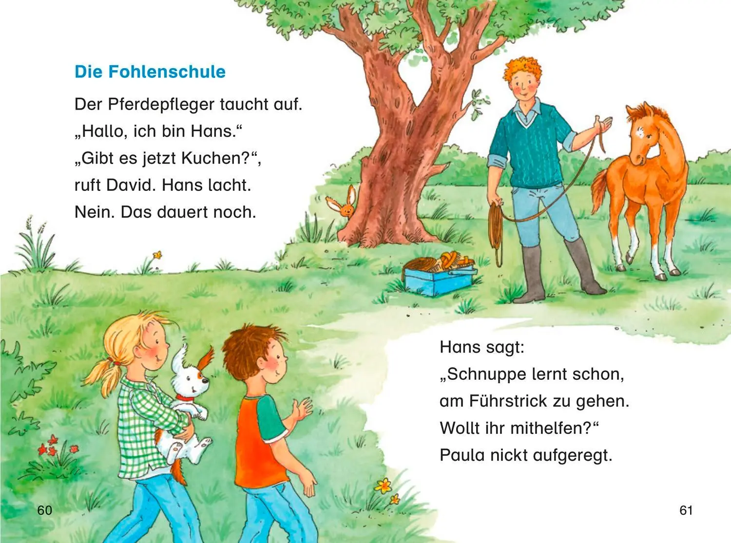Bild: 9783737334709 | Duden Leseprofi - Ein Fohlen namens Schnuppe, 1. Klasse | Usch Luhn
