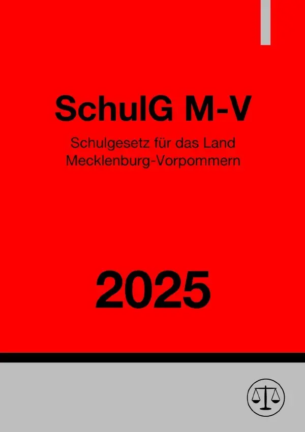 Cover: 9783819054709 | Schulgesetz Mecklenburg-Vorpommern - SchulG M-V 2025 | DE | Studier