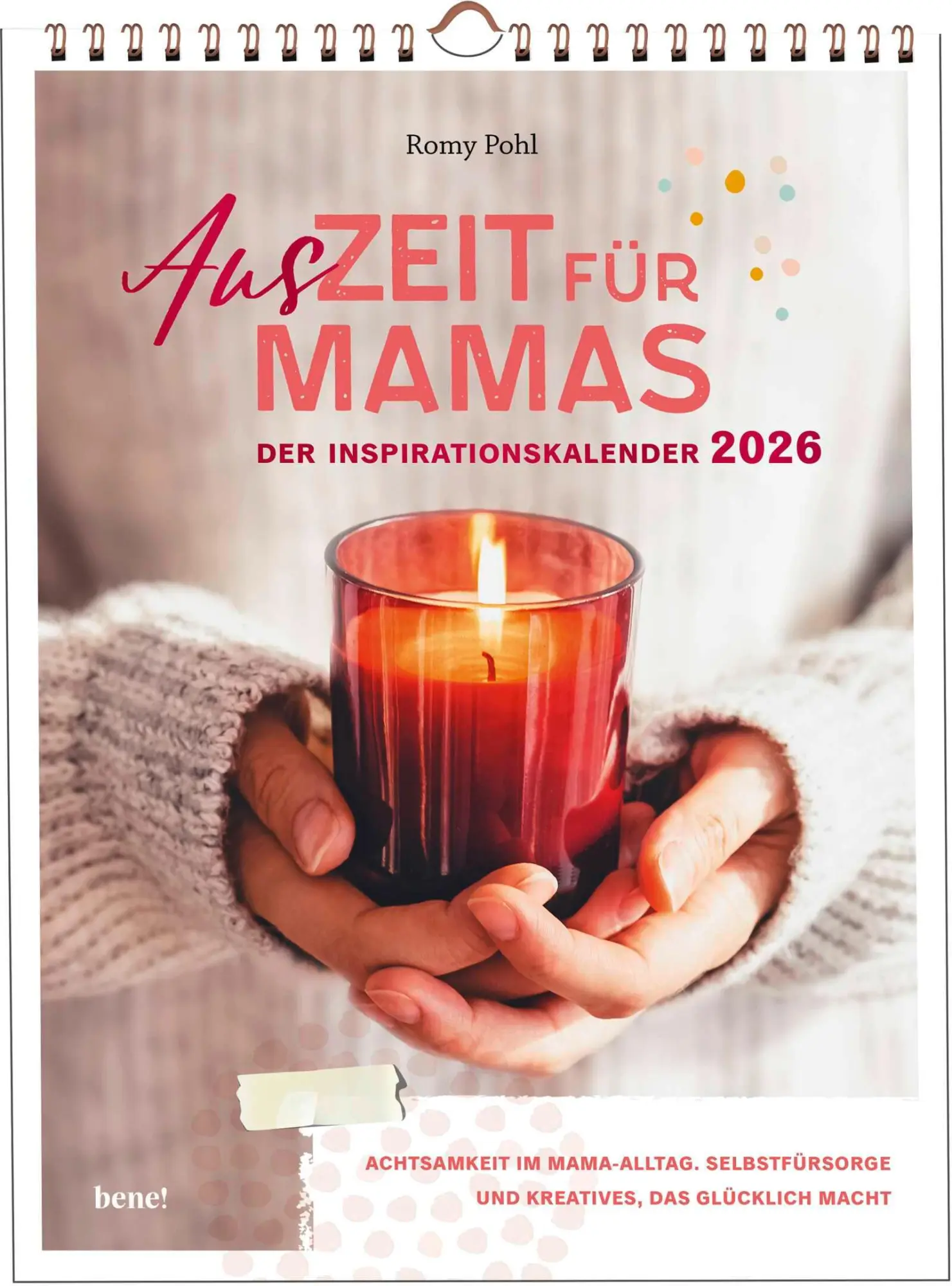 Cover: 4251693904809 | Wochenkalender 2026: AusZeit für Mamas 2026 - Inspirationskalender