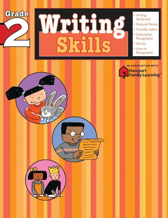 Cover: 9781411404809 | Writing Skills: Grade 2 (Flash Kids Harcourt Family Learning) | Buch