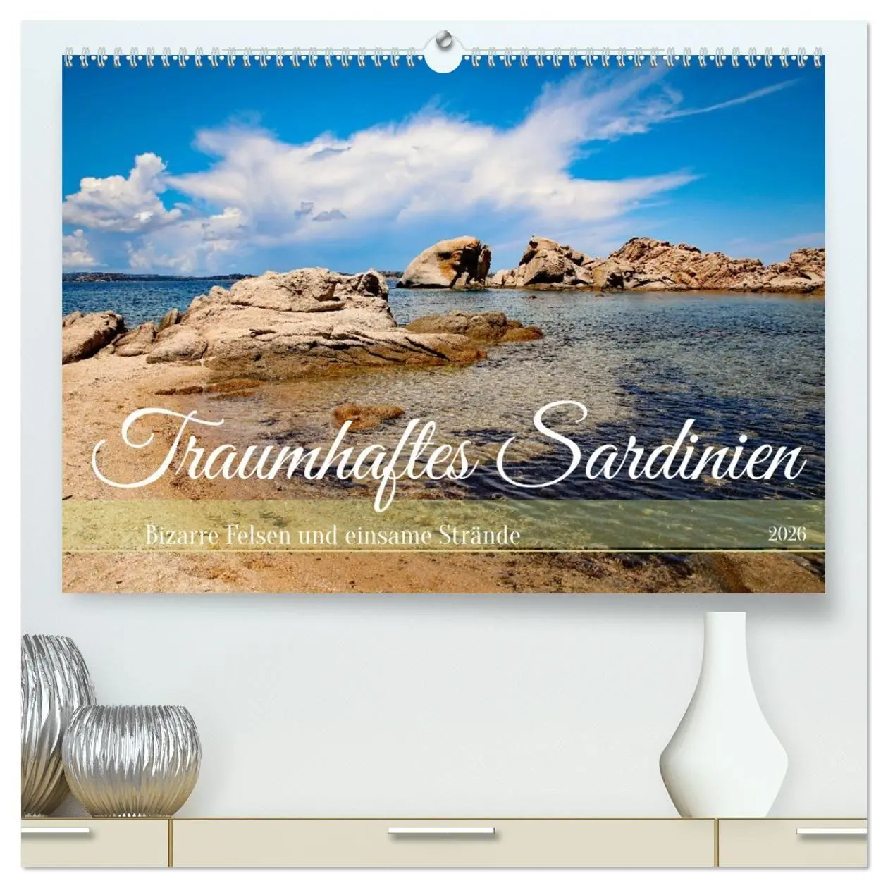 Cover: 9783457394809 | Traumhaftes Sardinien (hochwertiger Premium Wandkalender 2026 DIN...