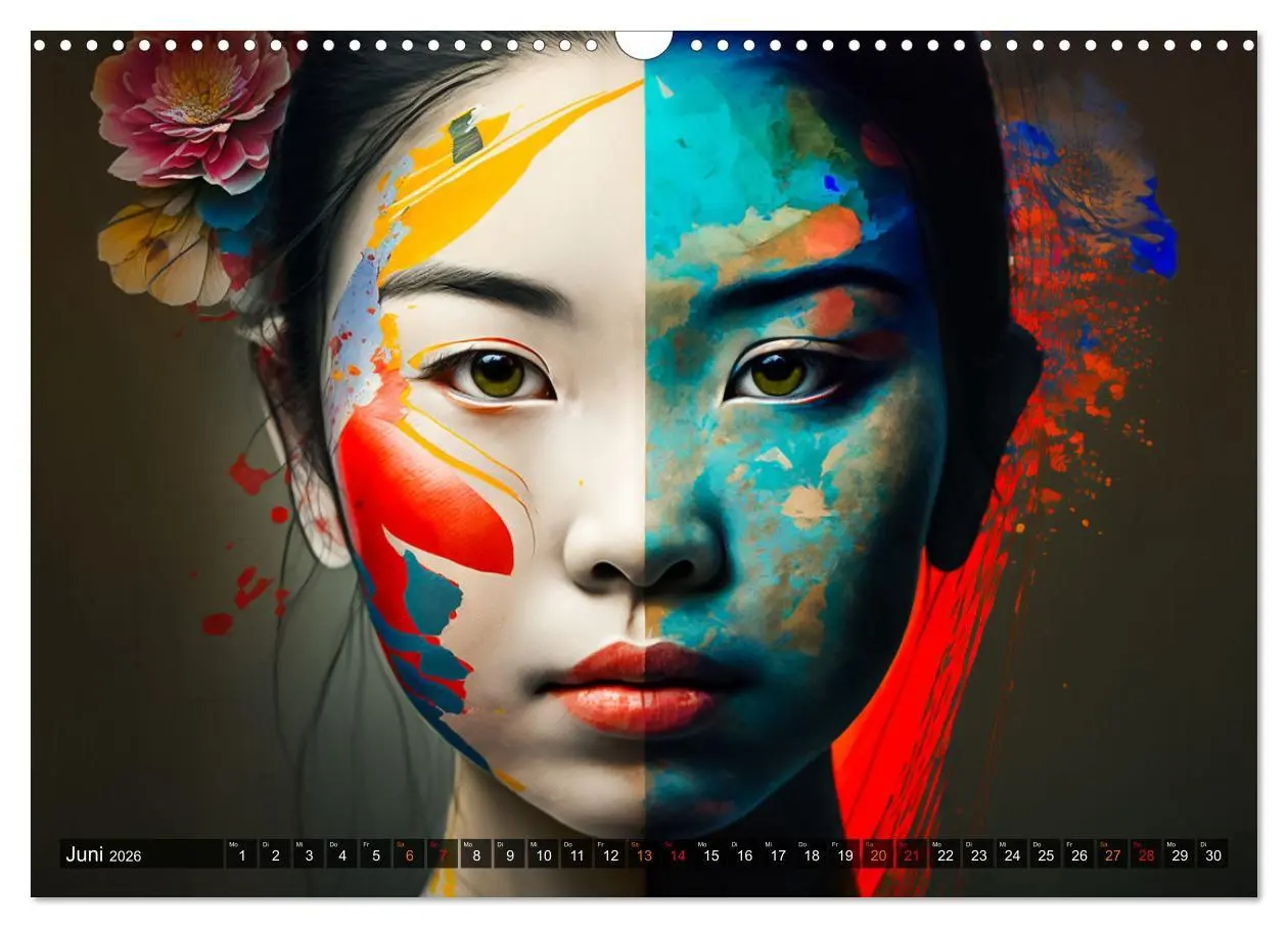 Bild: 9783457534809 | Die Menschen sind bunt (Wandkalender 2026 DIN A3 quer), CALVENDO...