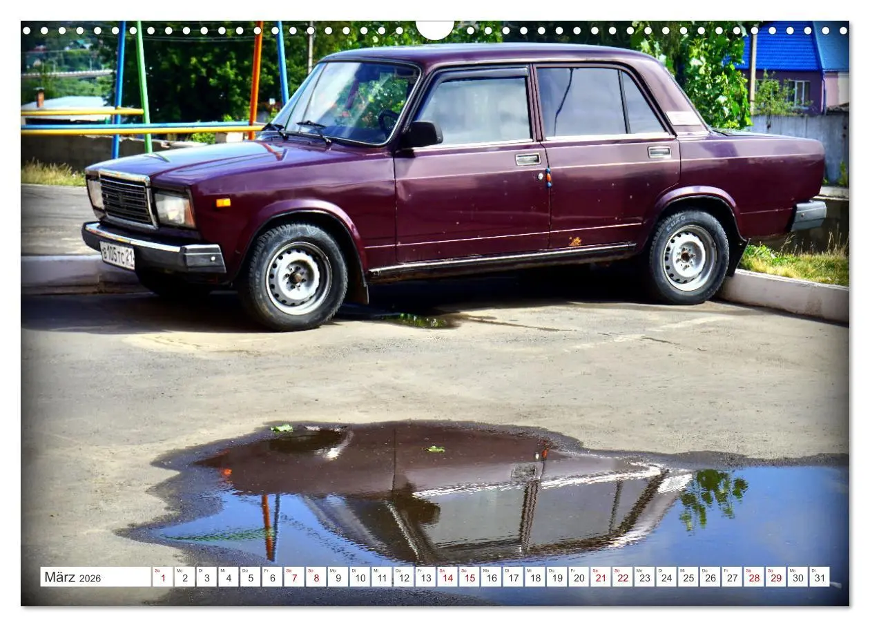 Bild: 9783457604809 | IM LADA-LOOK - Oldtimer und Newtimer in Russland (Wandkalender 2026...