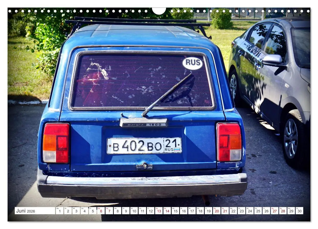 Bild: 9783457604809 | IM LADA-LOOK - Oldtimer und Newtimer in Russland (Wandkalender 2026...