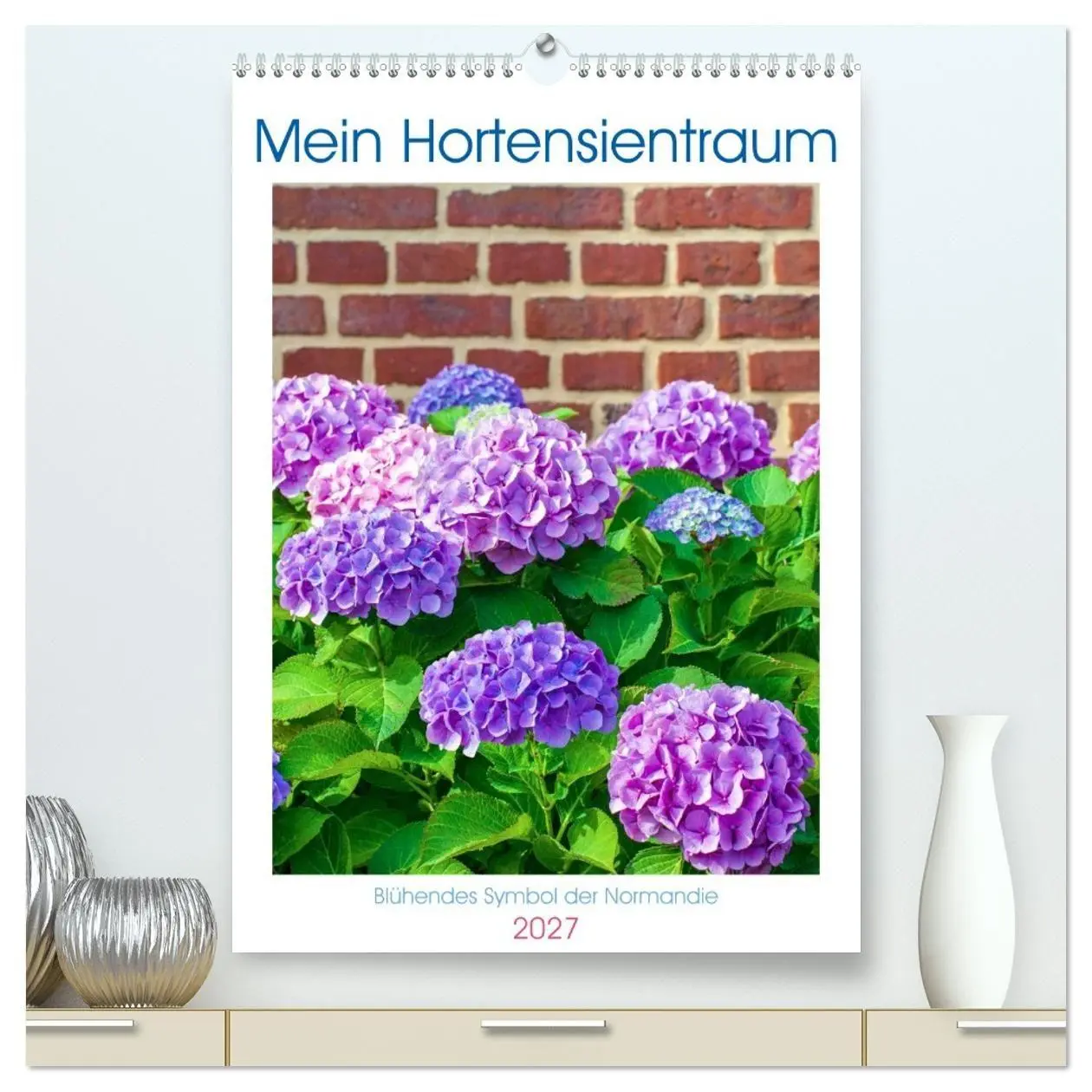 Cover: 9783516794809 | Mein Hortensientraum (hochwertiger Premium Wandkalender 2027 DIN A2...