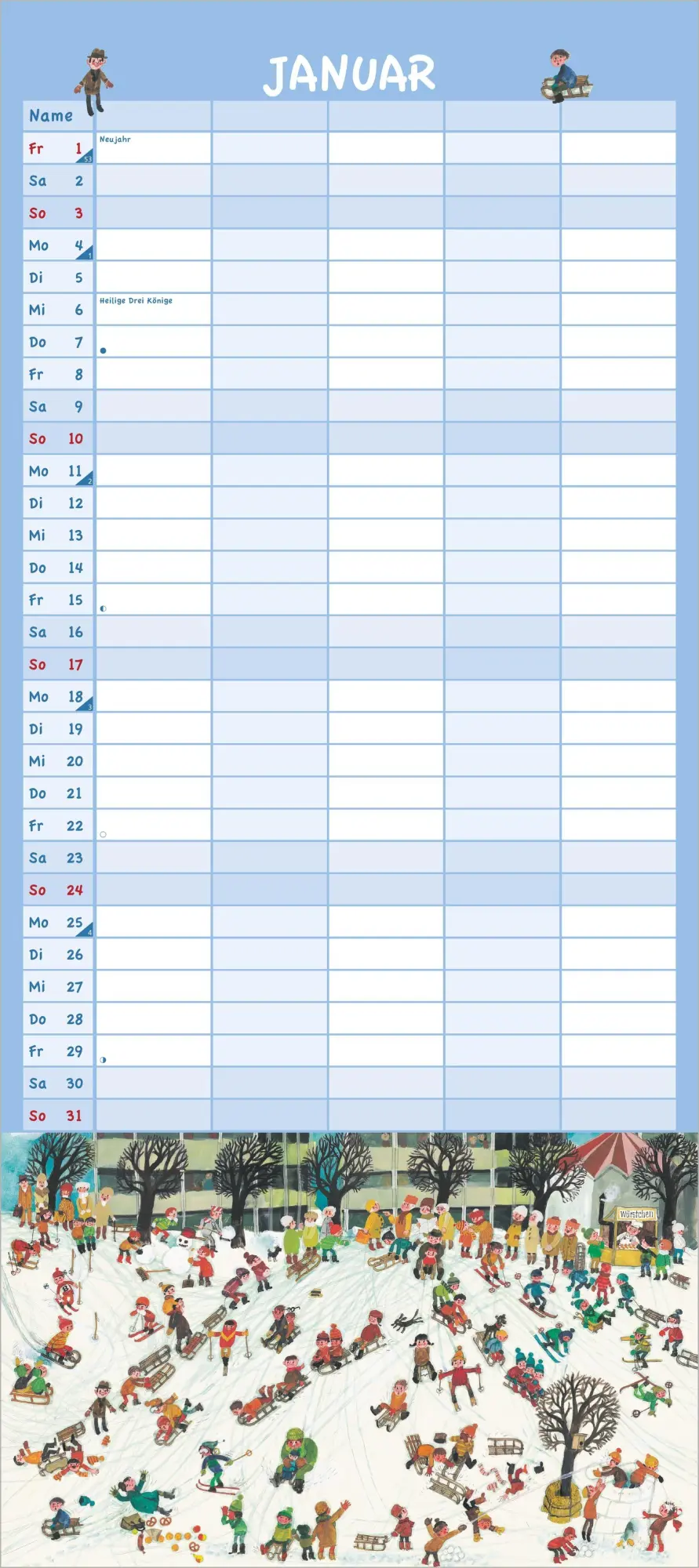 Bild: 4069095014909 | Ali Mitgutsch 2027 | Neumann Verlage GmbH &amp; Co KG | Kalender | 14 S.