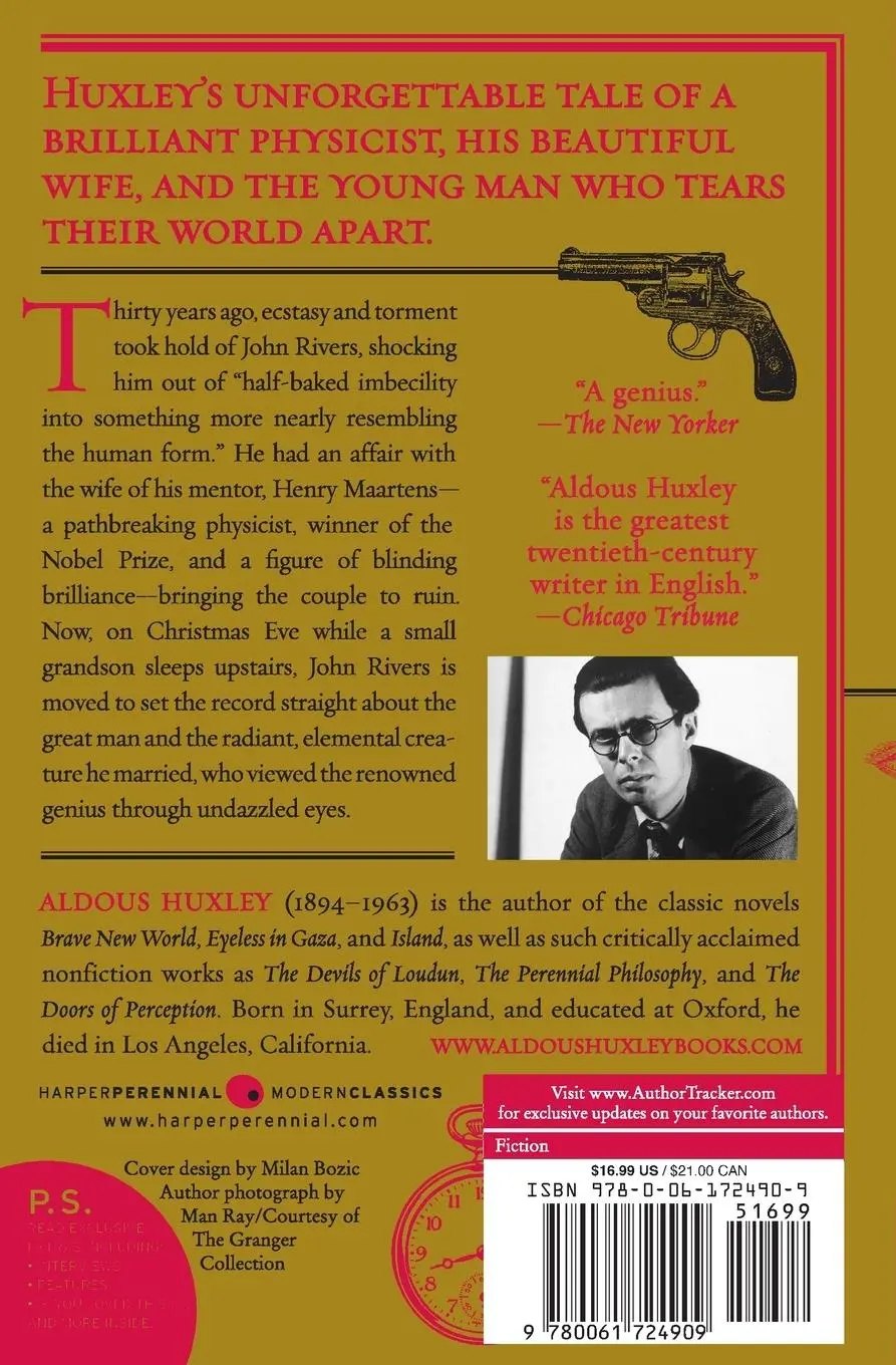 Rückseite: 9780061724909 | The Genius and the Goddess | Aldous Huxley (u. a.) | Taschenbuch