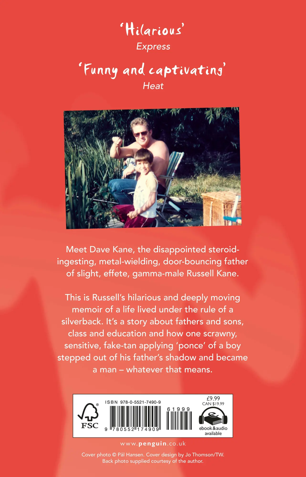 Rückseite: 9780552174909 | Son of a Silverback | Growing Up in the Shadow of an Alpha Male | Kane