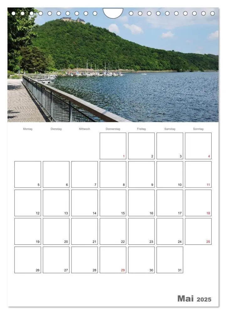 Bild: 9783435984909 | Hessens schönster See - Der Edersee (Wandkalender 2025 DIN A4...