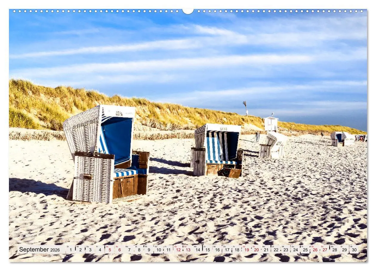 Bild: 9783457764909 | SYLT Dünenwege (hochwertiger Premium Wandkalender 2026 DIN A2...