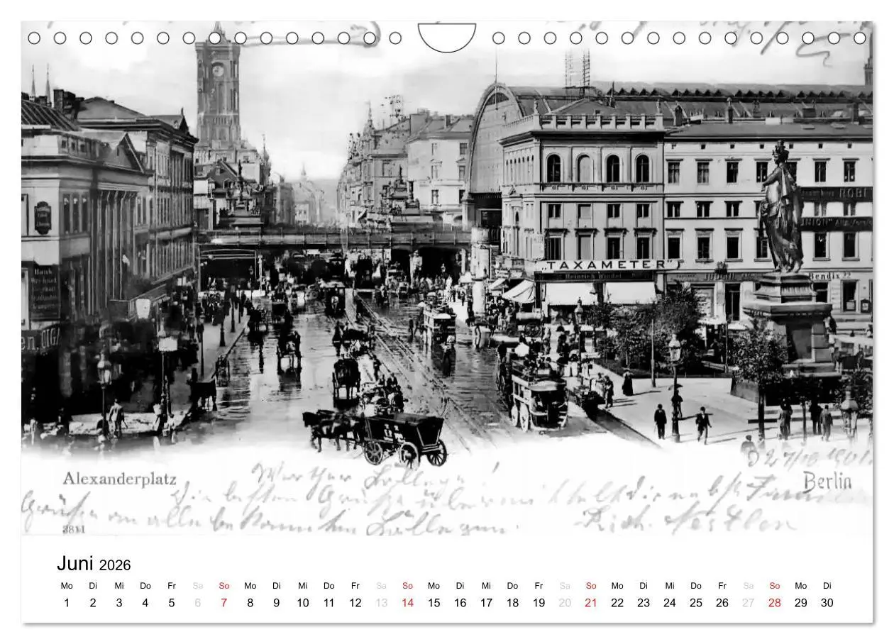 Bild: 9783516164909 | Grüße aus dem alten Berlin (Wandkalender 2026 DIN A4 quer),...