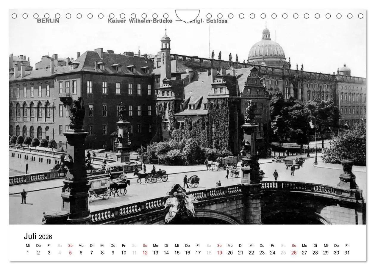 Bild: 9783516164909 | Grüße aus dem alten Berlin (Wandkalender 2026 DIN A4 quer),...
